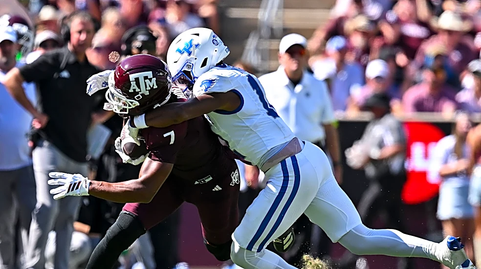 Texas A&M transfer WR's father calls out son's play vs. The Citadel