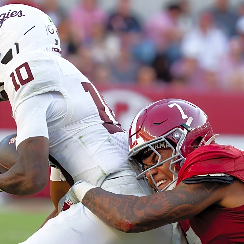Notable PFF grades after Texas A&M's 31-20 loss to Alabama
