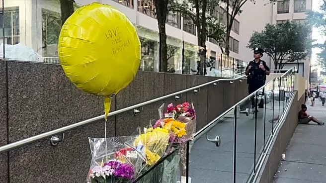 Hundreds honor security guard killed in New York office tower shooting