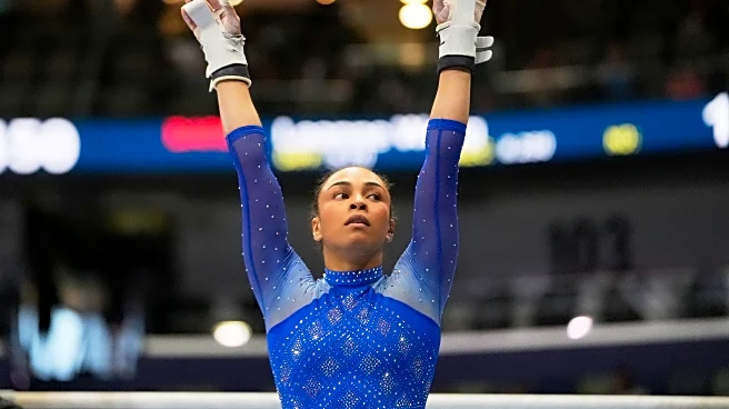 Olympian Hezly Rivera edges Leanne Wong for victory at the US gymnastics championships