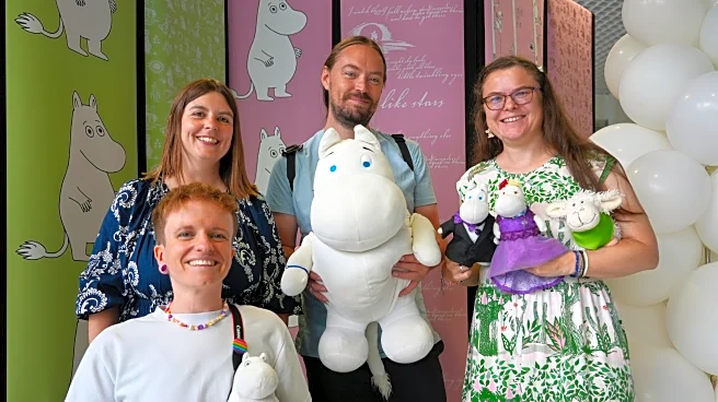 Fans celebrate the 80th birthday of the Moomins, Finland's most lovable literary cartoon family