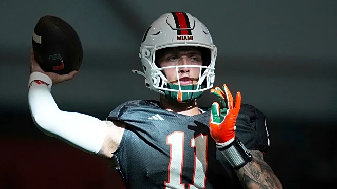 Miami's Carson Beck and Oklahoma's John Mateer head list of prominent players switching schools