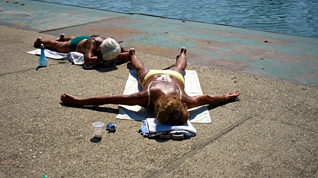 Parts of Europe burn as millions are facing record heat