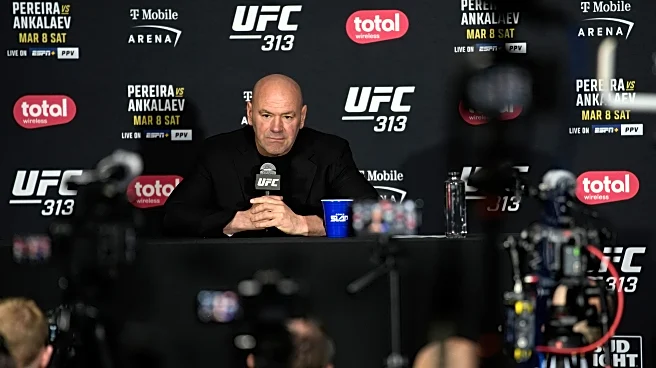 A UFC fight at the White House? Dana White says it's happening as part of deal with Paramount
