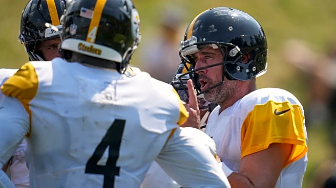 Steelers' Aaron Rodgers eager for helmet switch: 'It looks like a spaceship'