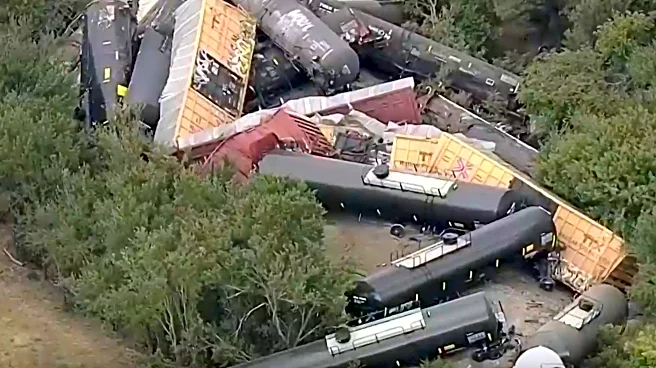 35 Union Pacific train cars derail near Texas town, no injuries reported
