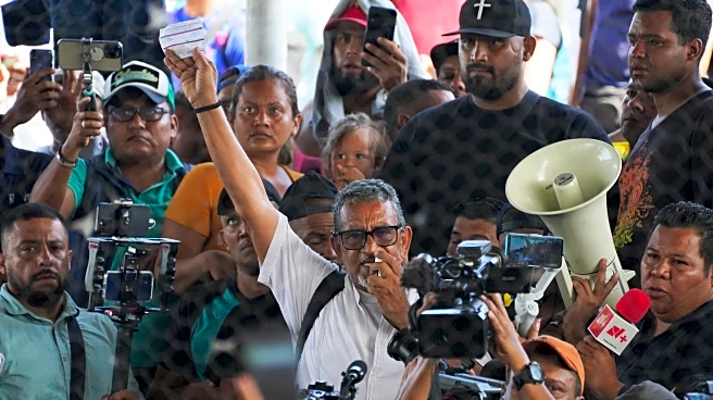 A legal fight is playing out around a Mexican migrant activist accused of human trafficking