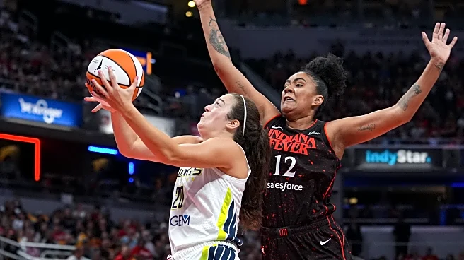 Maddy Siegrist scores 22 and Dallas holds on for an 81-80 win after the Fever close on a 19-3 run