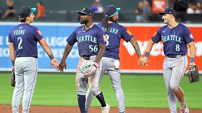 Mariners catch Astros in the AL West after beating Baltimore for their 8th straight win