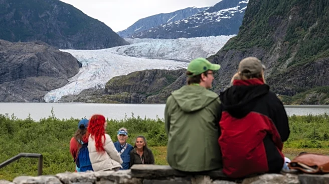 Parts of Juneau brace for flooding from water slipping past Alaska's Mendenhall Glacier