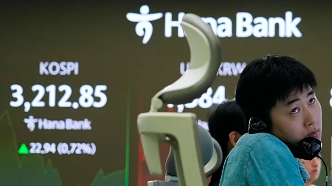 Asian shares charge higher after US stocks rally to records on hopes for interest rate cuts