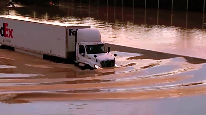 Parents and child killed when tree falls on car as heavy rain and flooding hit Tennessee