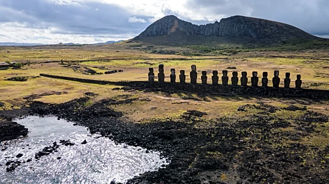 Rising seas could put Easter Island's moai at risk by 2080, study warns
