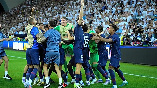 PSG beats Tottenham in penalty shootout to win UEFA Super Cup after late rally