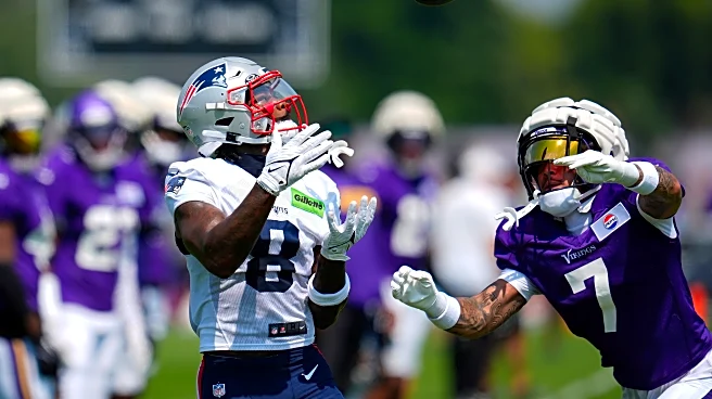 Patriots-Vikings joint practice prompts plenty of reunions and valuable tests, with no tussling
