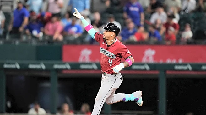 Marte hits 9th inning go-ahead HRs in back-to-back Dbacks games, from each side of plate at Texas