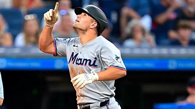 Jakob Marsee is off to an impressive start in 1st major league action with the Miami Marlins