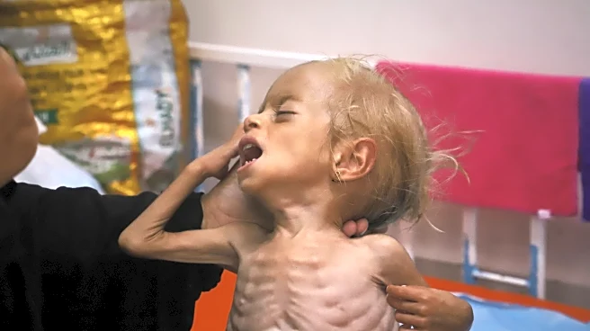 Malnourished kids arrive daily at a Gaza hospital as Netanyahu denies hunger