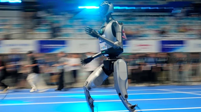 Beijing's first World Humanoid Robot Games opens with street dance, martial arts and music