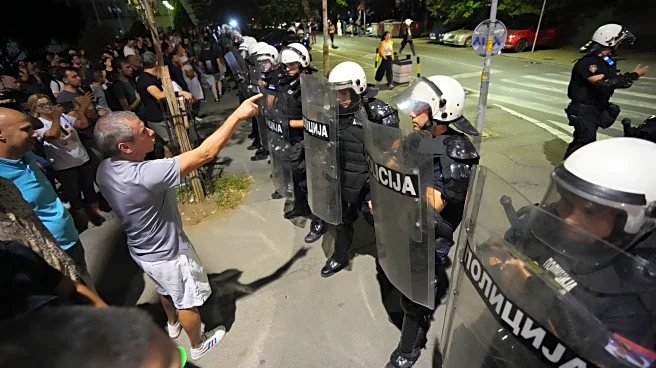 Serbian protesters are back on the streets as clashes with government loyalists escalate