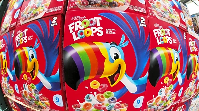 Kellogg says it will remove artificial dyes from cereals by the end of 2027