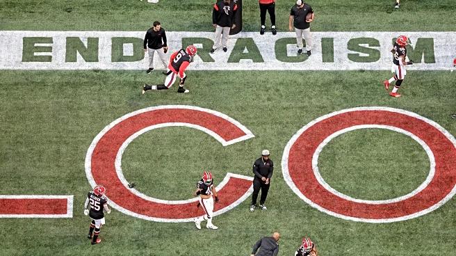 NFL teams will again stencil messages in the end zone, including 'End Racism' and 'Choose Love'