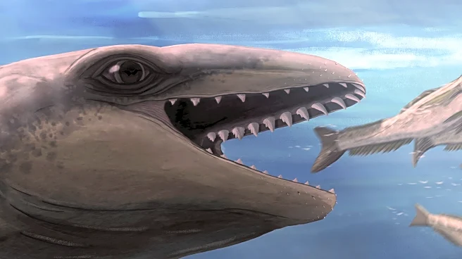 This prehistoric whale had razor teeth, bulging eyes and a face only evolution could love