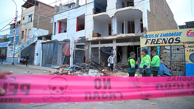 Explosion in high-crime area in northern Peru injures 10 people and damages 25 homes