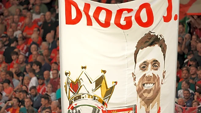 Anfield full of emotion during tribute to Diogo Jota and his brother at Liverpool-Bournemouth match