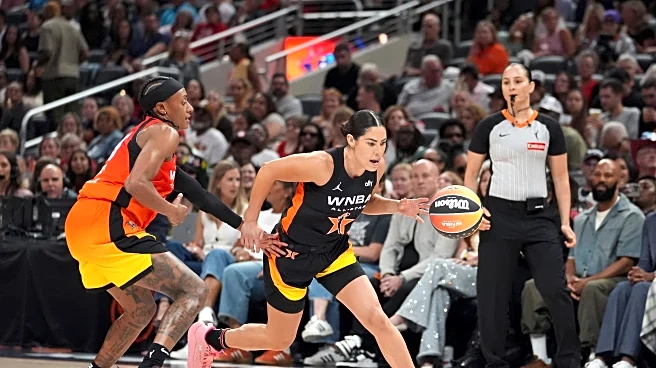 Kelsey Plum says she was joking about Caitlin Clark's team at All-Star Game