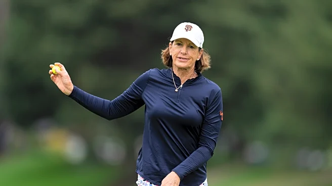 Juli Inkster wanted a tune-up for Senior Open. She nearly set an LPGA record