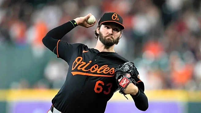 Orioles right-hander Brandon Young has a perfect game through 7 innings against the Astros