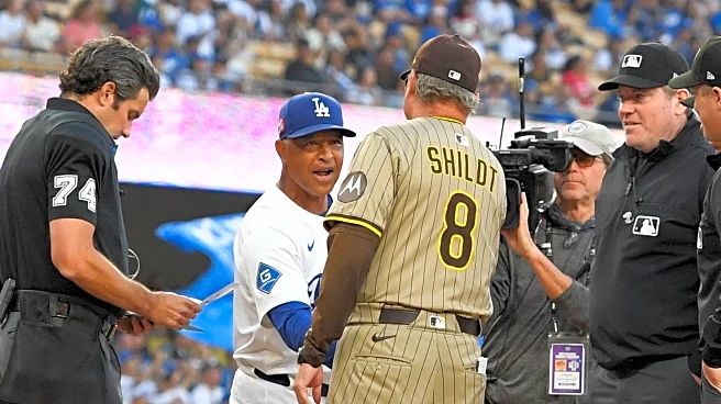 Dodgers snap Padres' win streak, tie for first in NL West