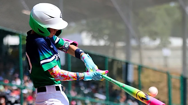 Top accessory this year at the Little League World Series? A bat that looks like sour gummy worms