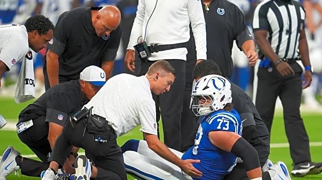 Colts lose offensive lineman Blake Freeland with fractured right leg during Packers game