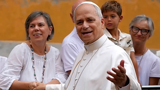 Pope Leo XIV celebrates Mass for local homeless people, invites them to lunch at summer villa