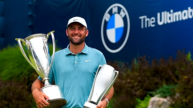 Scheffler rallies to win BMW for 5th PGA Tour victory of year. Rahm takes LIV points title
