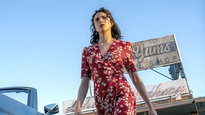 Movie Review: Margaret Qualley shines in 'Honey Don't!' as Philip Marlowe in red lipstick