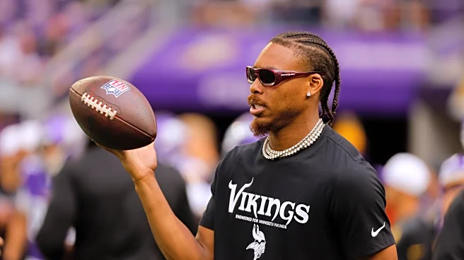 Jefferson returns to practice with Vikings in latest ramp-up of hamstring for regular season