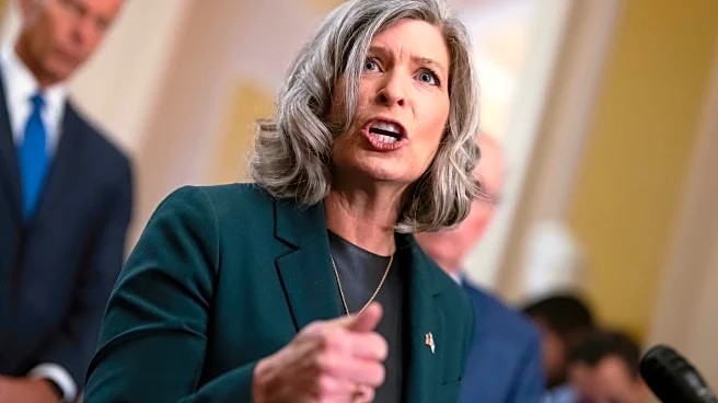 Iowa US Senate candidate ends bid to run against Republican incumbent Joni Ernst