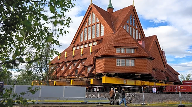 This Swedish church is moving 3 miles down the road. It's relocating before a mine swallows the town