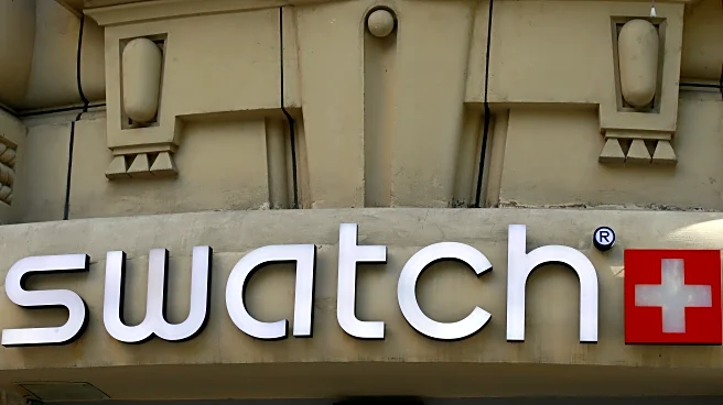 Swiss watchmaker Swatch apologizes for ad showing gesture seen as racist