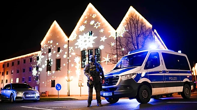 The suspect in a car-ramming attack on a German Christmas market is charged with murder