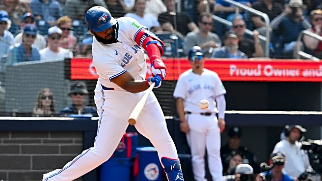 Vladimir Guerrero's MRI on left hamstring shows no damage as he sits for Blue Jays versus Pirates