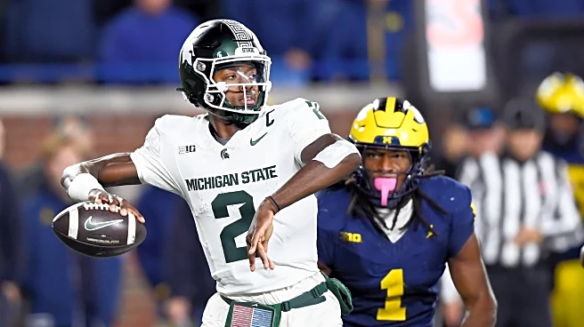 Michigan State aiming for turnaround in Smith's 2nd season with returning QB Chiles and trio of WRs