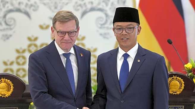 German foreign minister backs Israel and Palestine two-state solution during Indonesia visit