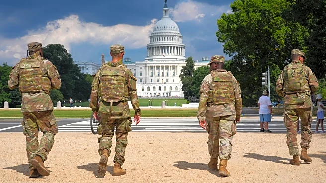 National Guard vehicle collides with civilian car near US Capitol, trapping one person
