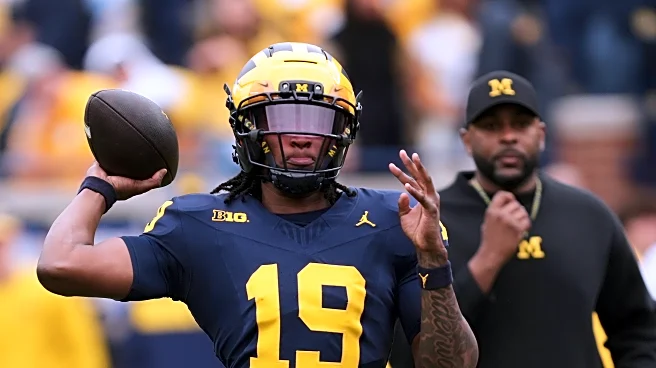 All eyes on top-rated recruit Bryce Underwood at QB for No. 14 Michigan in Sherrone Moore's 2nd year