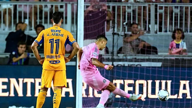 Suarez scores twice, Inter Miami overcomes Messi's absence to beat Tigres 2-1 in Leagues Cup