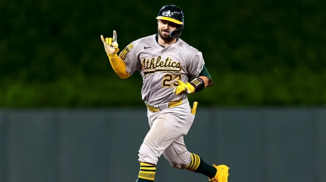 Langeliers hits a 2-run home run in the 10th inning to lift the A's past the Twins, 4-2